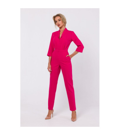 M751 Shawl collar jumpsuit...