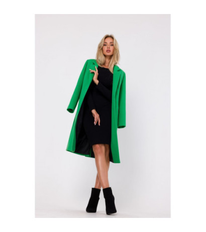 M758 Button-up coat - luscious green