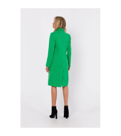 M758 Button-up coat - luscious green