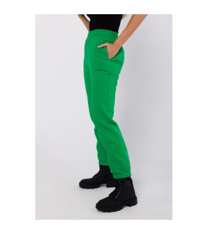 M760 Sweatpants with stitching on the legs - juicy green