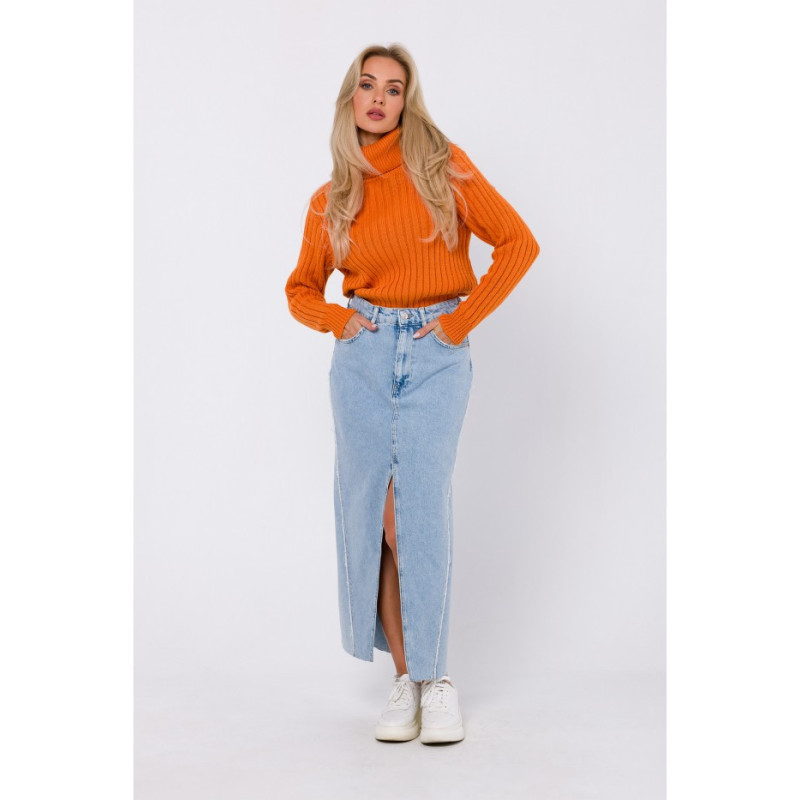 M771 Turtleneck sweater - orange