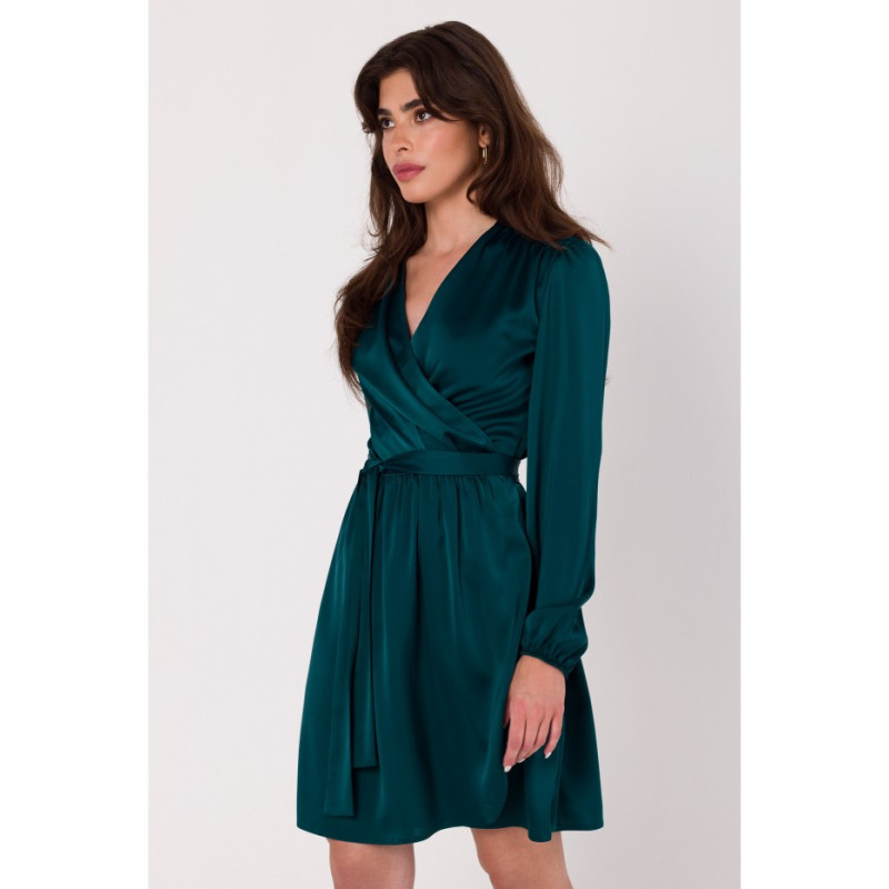 K175 Flared dress - green