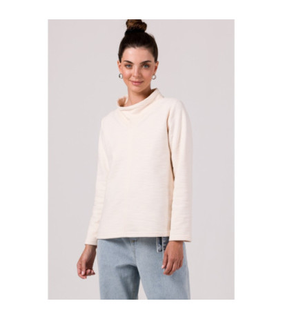 B268 High collar sweatshirt...