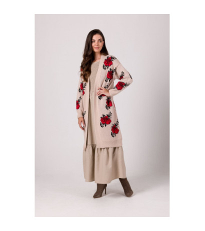 BK102 Long cardigan in...