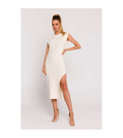 M787 Dress with leg cutout...