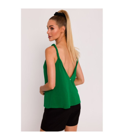 M792 Blouse with deep back...