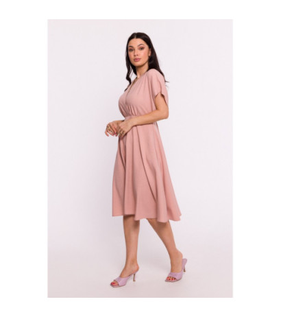 B278 Flared dress - pink