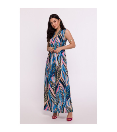 B283 Patterned maxi dress -...