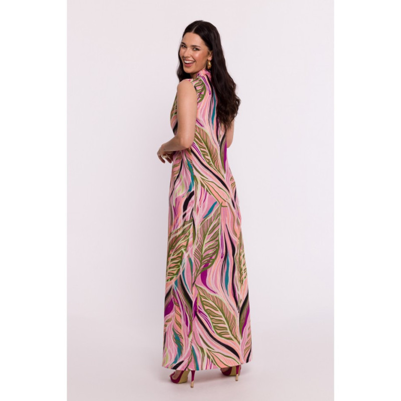 B283 Patterned maxi dress - model 3