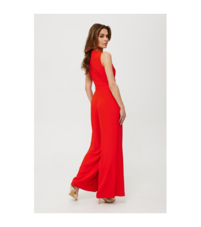 K184 Wide-legged jumpsuit - coral