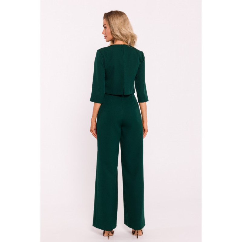 M798 Jumpsuit with double top - bottle green