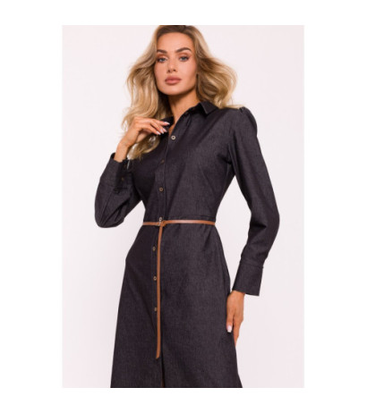 M804 Shirt cut dress - graphite