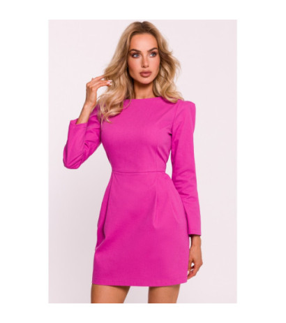 M805 Mini dress with long sleeves - pink