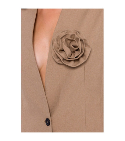 S370 Jacket with flower - beige