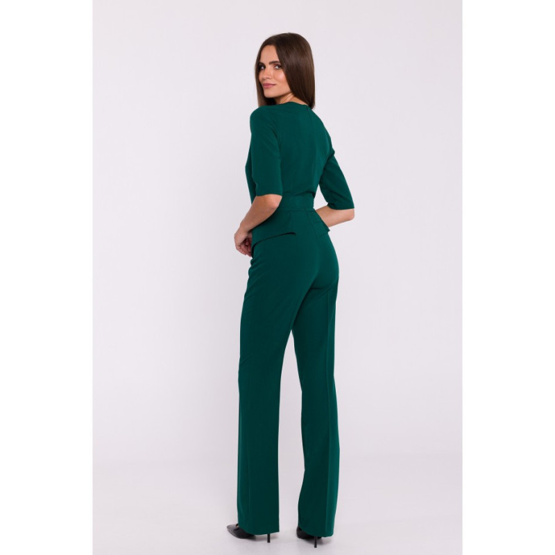 S377 Basque jumpsuit - green