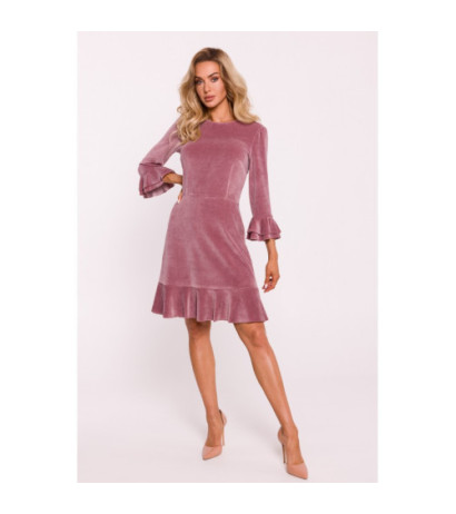 M825 Velour dress with...