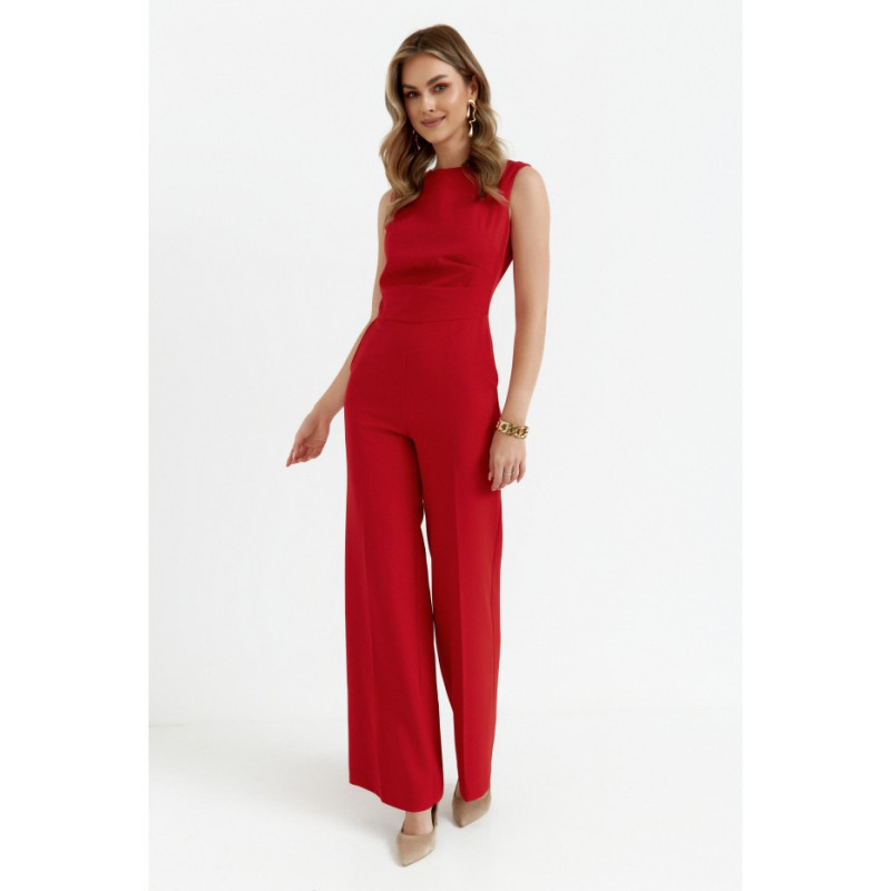 S115 Wide-legged jumpsuit - red