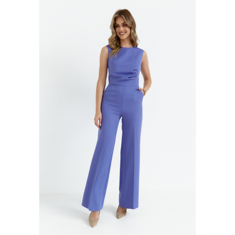 S115 Wide-legged jumpsuit - light purple