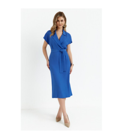 S363 Midi dress with collar...