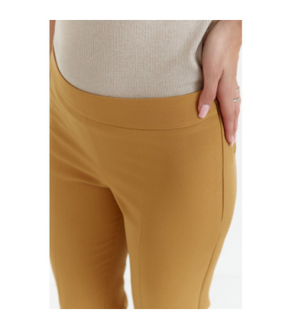 K055 Smooth cigarette pants - cinnamon