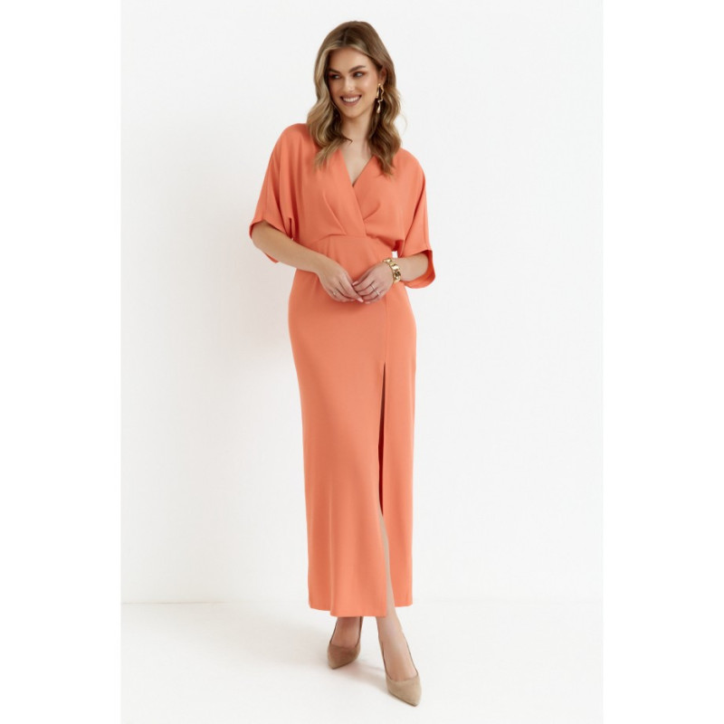 K163 Maxi dress - orange