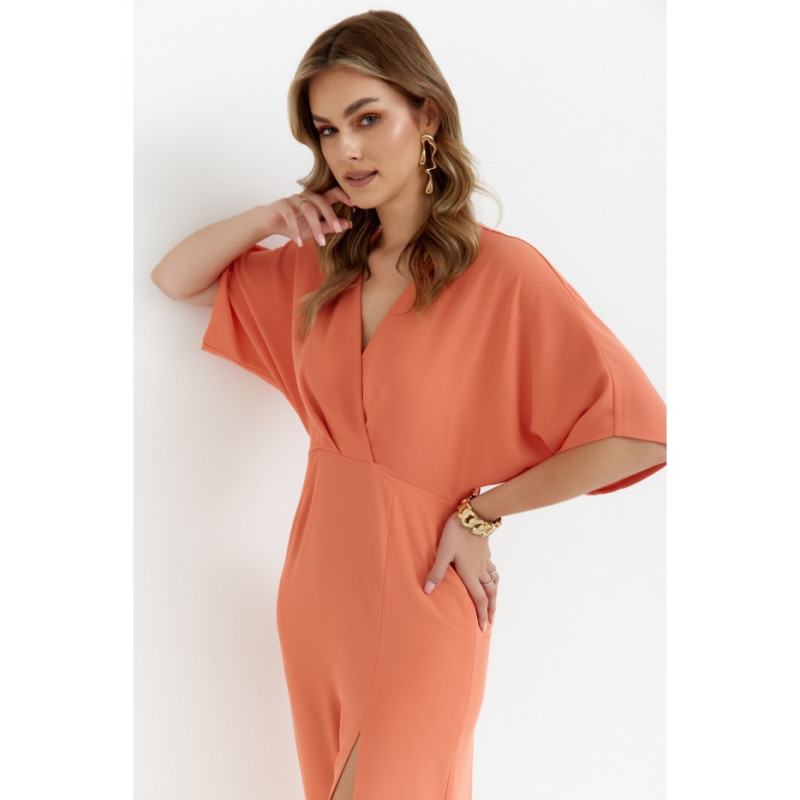 K163 Maxi dress - orange