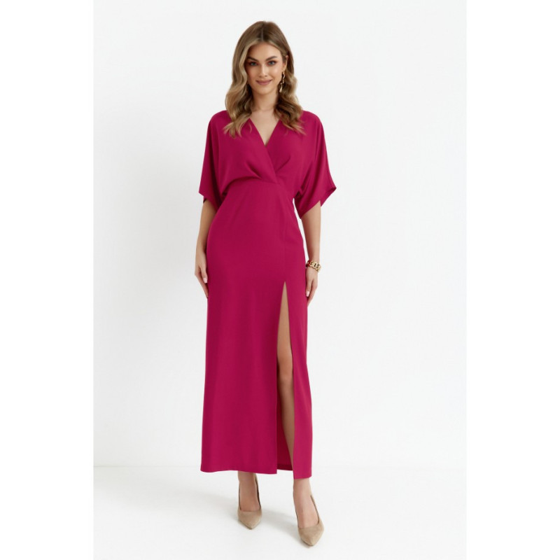 K163 Maxi dress - plum