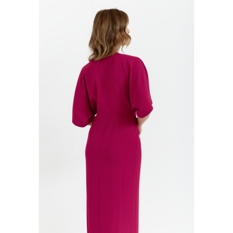 K163 Maxi dress - plum