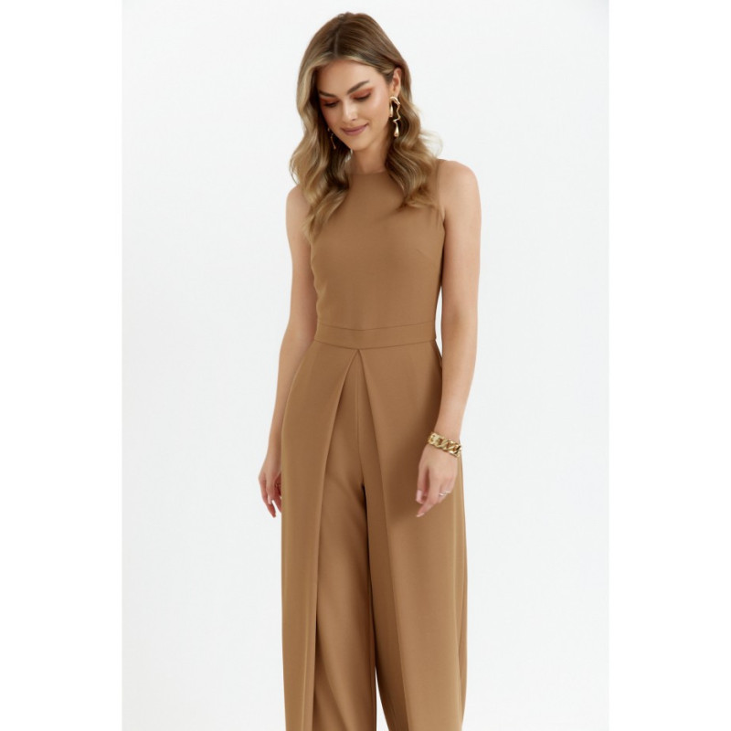 K184 Wide-legged jumpsuit - beige