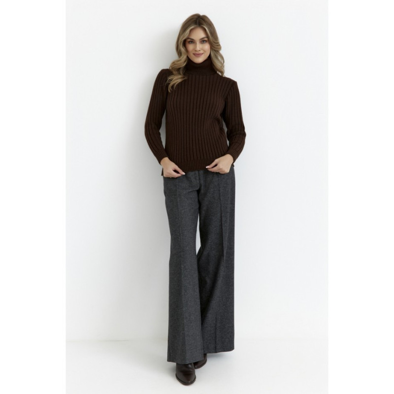 M771 Turtleneck sweater - brown