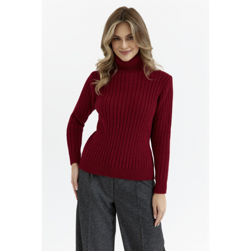 M771 Turtleneck Sweater - maroon