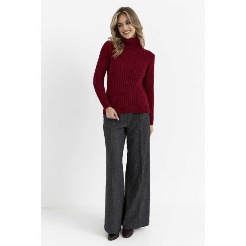 M771 Turtleneck Sweater - maroon