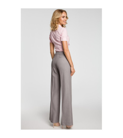 M323 Women's wide-leg pants - gray