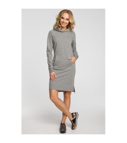 M329 Kangaroo sweat dress -...