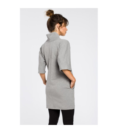 B043 Modern kimono tunic - gray