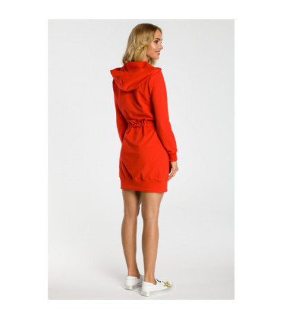 M352 Kangaroo dress - red