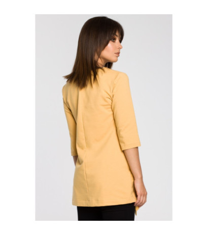 B061 Tunic with tab - yellow