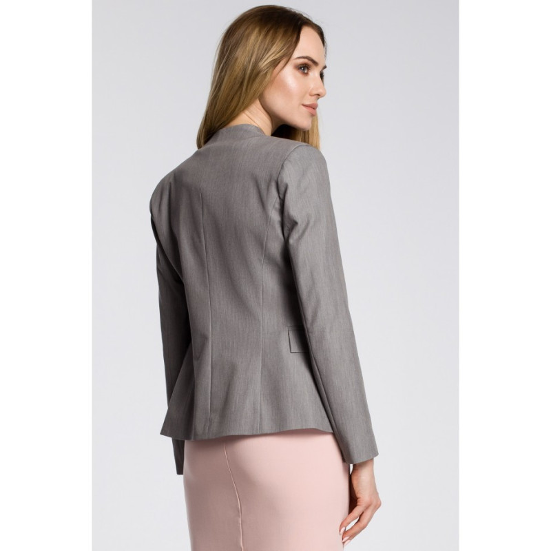 M358 Jacket with collar cutout - gray