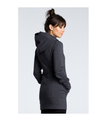 B072 Hooded tunic - graphite