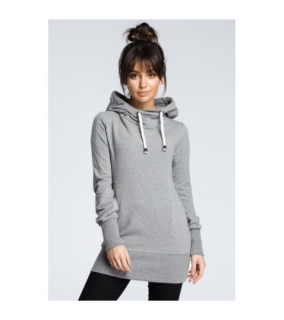 B072 Hooded tunic - gray