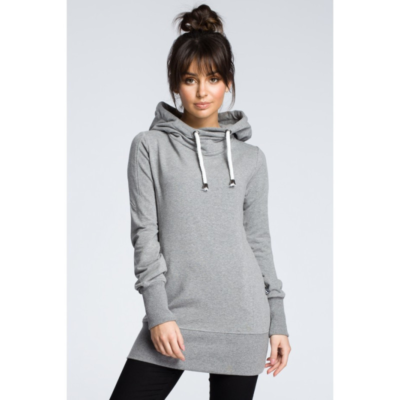 B072 Hooded tunic - gray