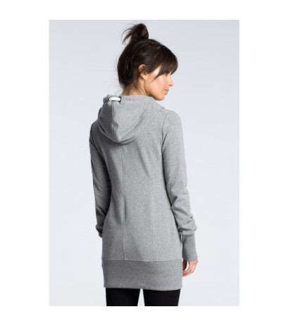 B072 Hooded tunic - gray