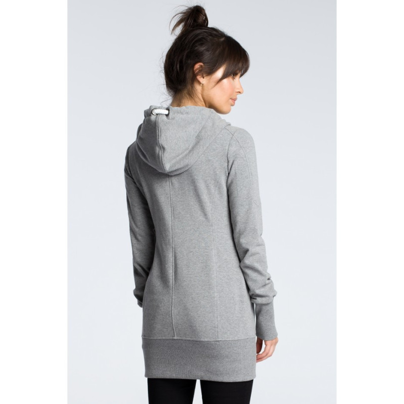 B072 Hooded tunic - gray