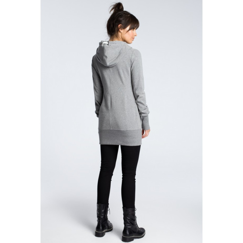 B072 Hooded tunic - gray