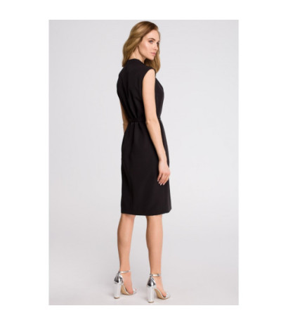 S102 Sleeveless Emery Dress - black