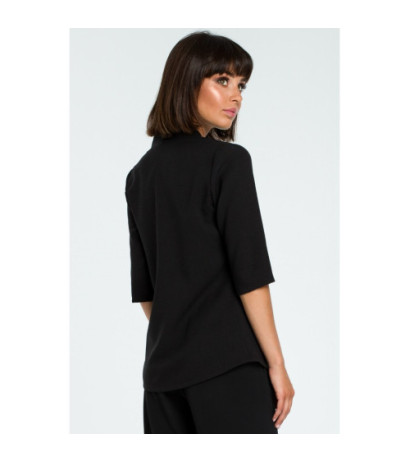 B090 Women's shirt blouse - black