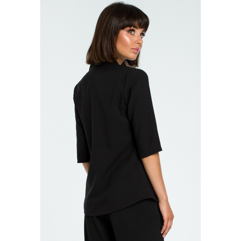 B090 Women's shirt blouse - black