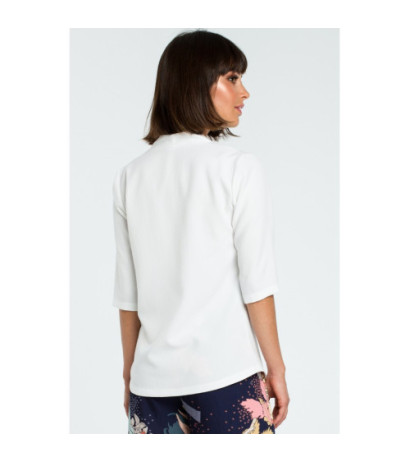 B090 Women's shirt blouse - white