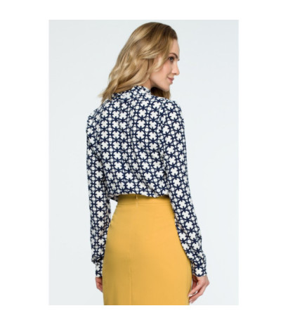 S125 Women's printed blouse - model 1