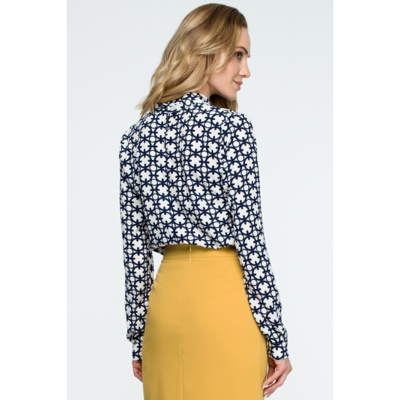 S125 Women's printed blouse - model 1